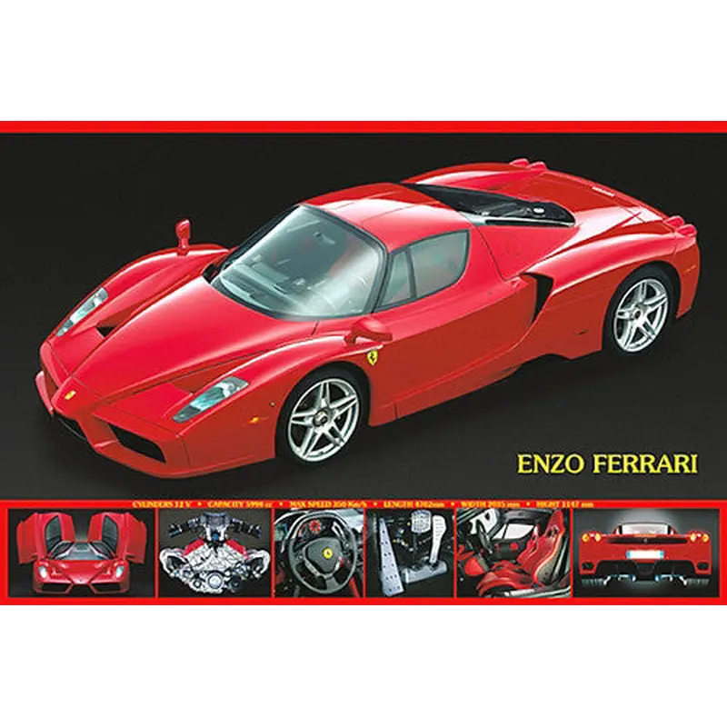 Ferrari Enzo (2002) Official Autophile Sportscar Poster - Eurographics Inc.