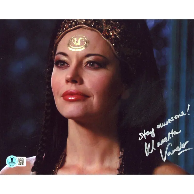 Musetta Vander Mortal Kombat "Stay Awesome!" Signed 8x10 Photo BAS #BS86384