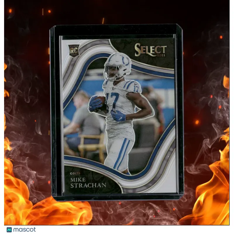 2021 Panini Select Mike Strachan White Prizm Field Level Rookie 28/35 #397