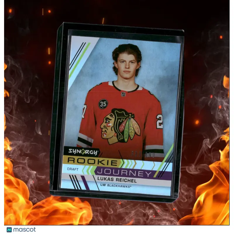 2022-23 Upper Deck Synergy Lukas Reichel Journey Draft Rookie 620/699 #RJ-9