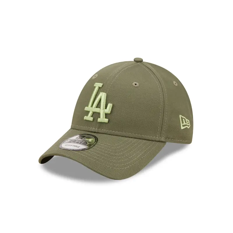 Los Angeles Dodgers 9Forty Cap League Essentials - Olive/Light Green