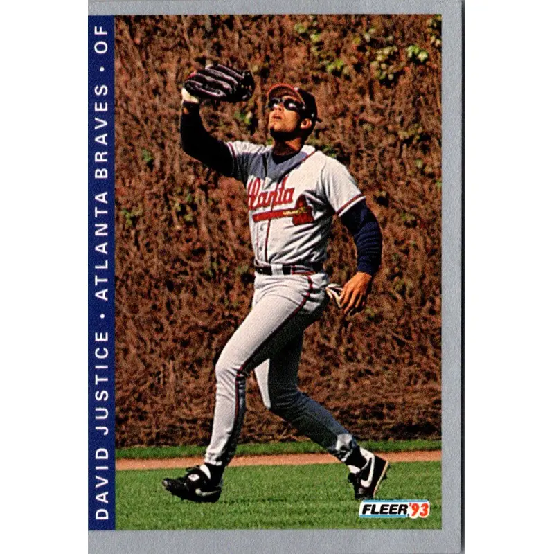 1993 Fleer David Justice #367