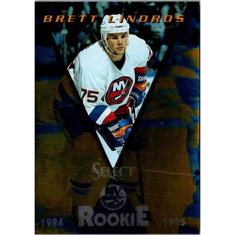1995 Panini Stickers Brett Lindros #94