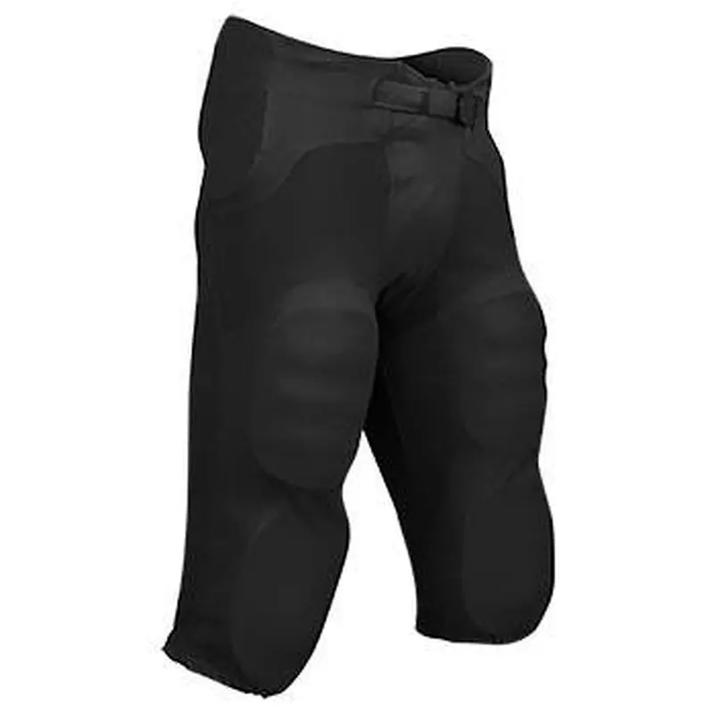 New Champro Safety Integrated Football Pant w/ Pads Adult XL Black