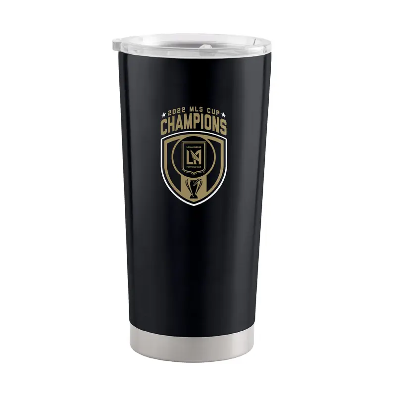 LA FC MLS Cup Champs 20oz Stainless Tumbler