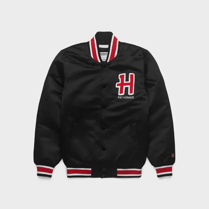 PAY HOMAGE Satin Jacket