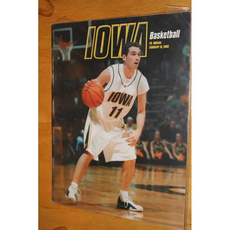 2003 Indiana University vs Iowa Basketball Program