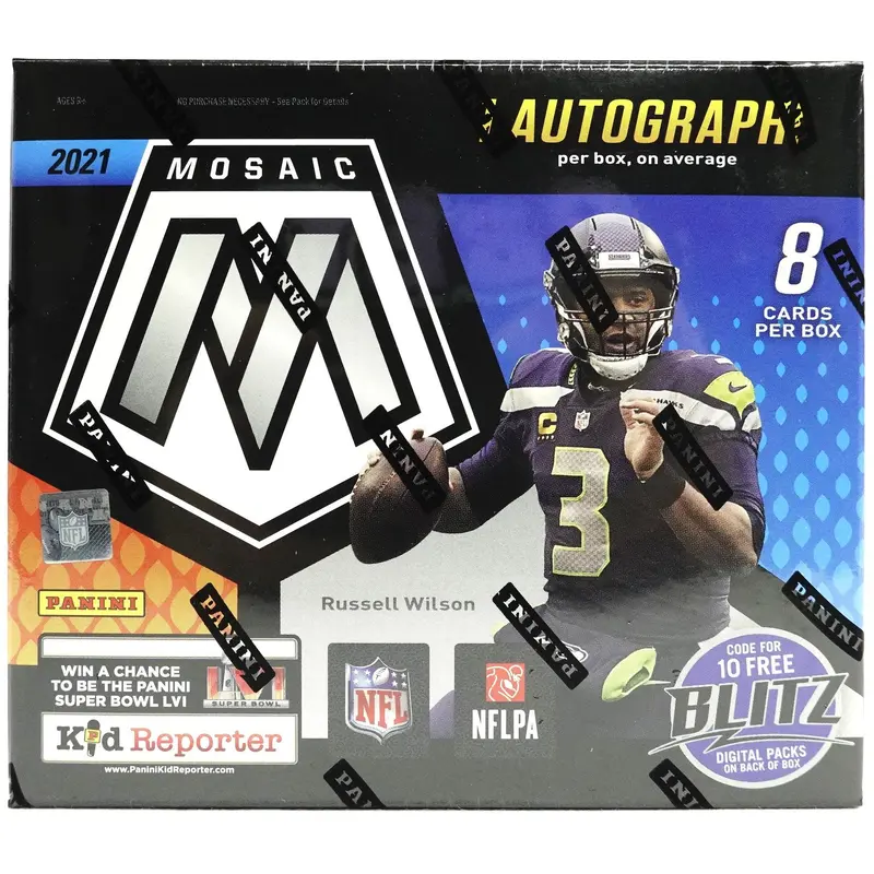 2021 Panini Mosaic Choice Football Hobby Box