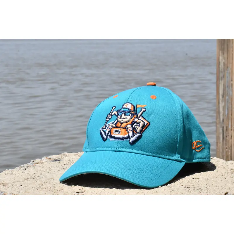 Raft Racers Velcro Cap - Teal