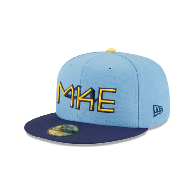Milwaukee Brewers 59Fifty Fitted Cap City Connection  - Bl