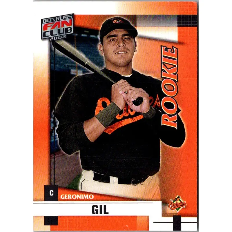 2002 Donruss Fan Club Geronimo Gil #212