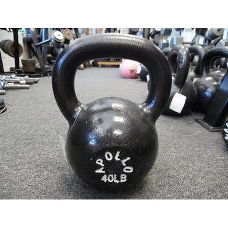 New Apollo Athletics 40LB Cast Iron Kettlebell