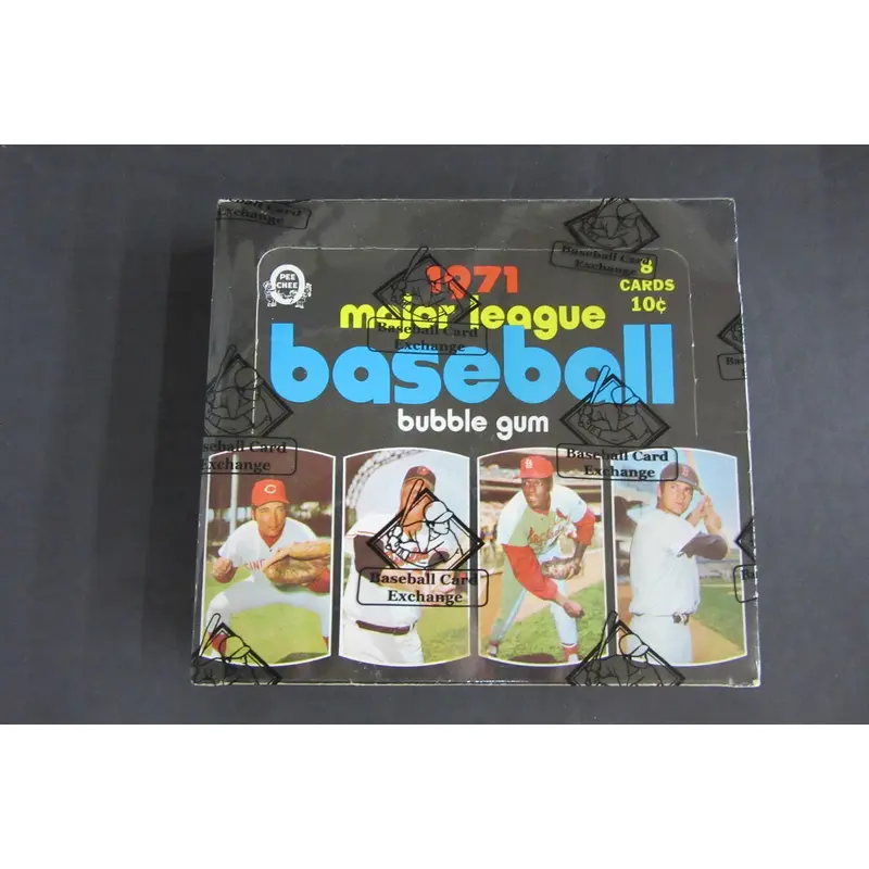 1971 OPC O-Pee-Chee Baseball Unopened Wax Box (BBCE)
