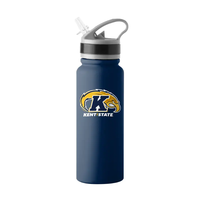 Kent State 25oz Logo SingleWall FlipTop Bottle