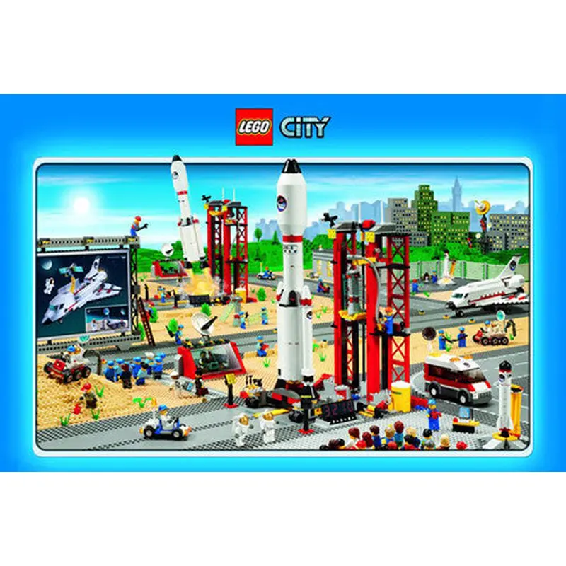 Lego City Space Center Poster - Pyramid International