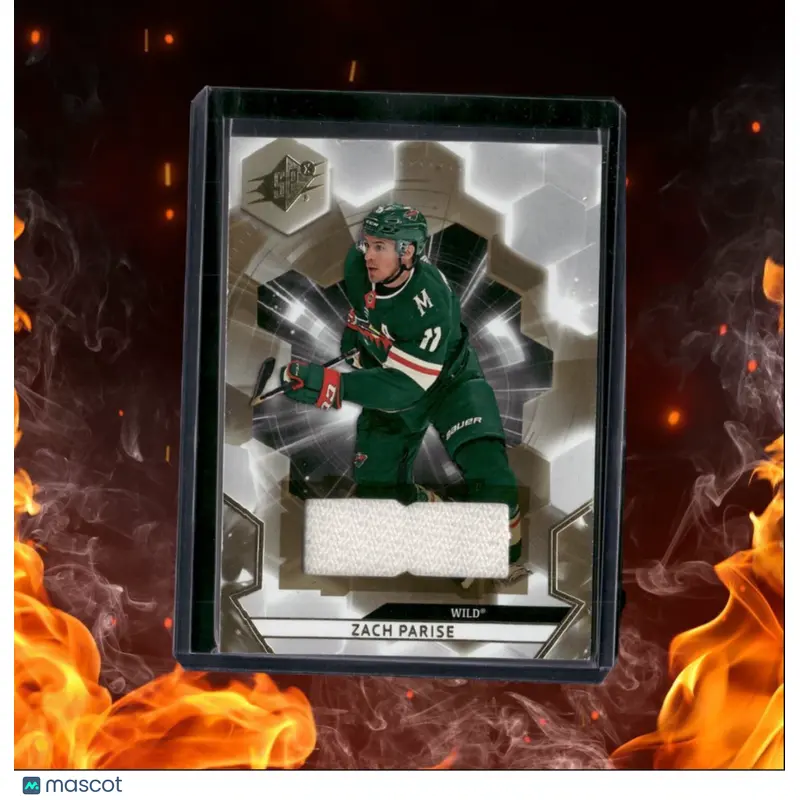 2020-21 SPx Jersey Zach Parise Jersey Relic #99