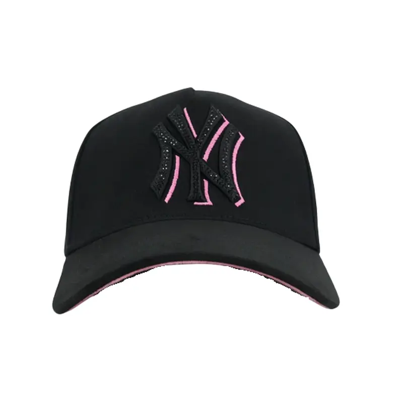 BIG BOSS HATS NEW YORK BLK SNAPBACK BBNYCRYS BLKPINK
