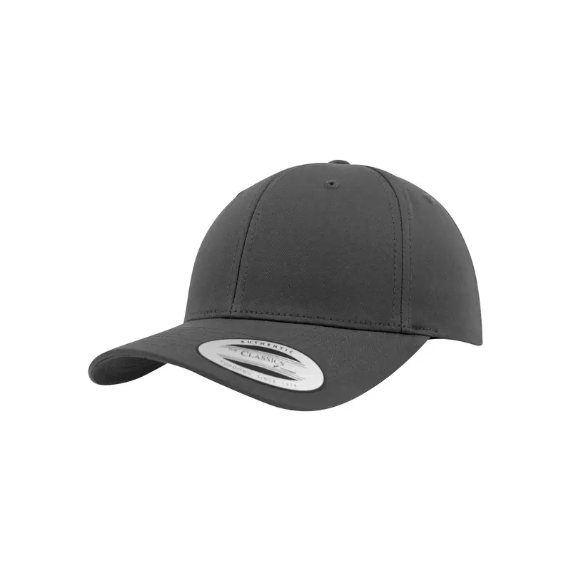 Curved Classic Snapback - Charcoal