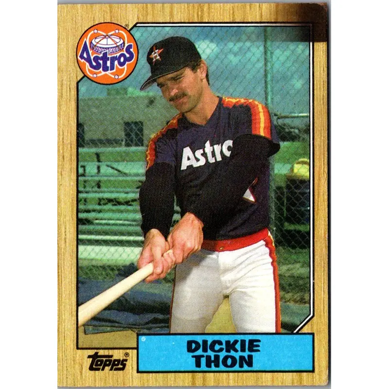 1987 Topps Dickie Thon #386