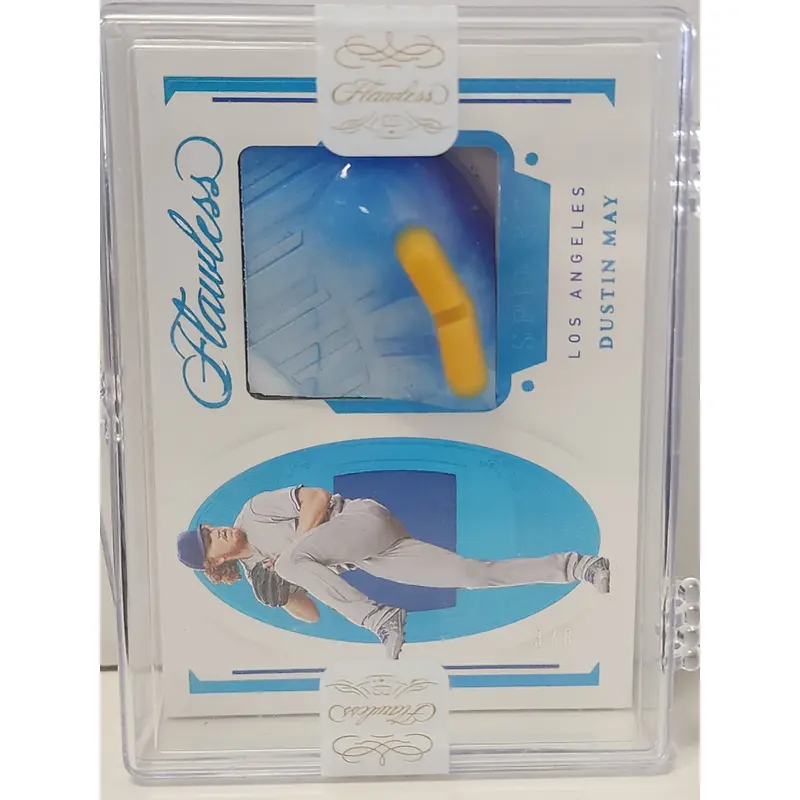 Dustin May 2021 Panini Flawless Game-Used Cleat #3/6
