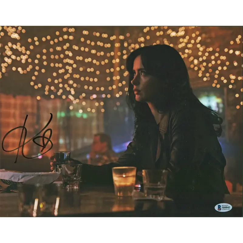 Krysten Ritter Jessica Jones Authentic Signed 11x14 Photo BAS #S84043