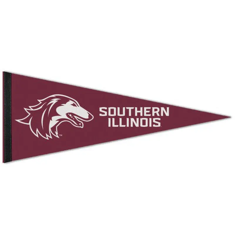 Southern Illinois Salukis NCAA Sports Team Logo Premium Felt Pennant - Wincraft Inc.