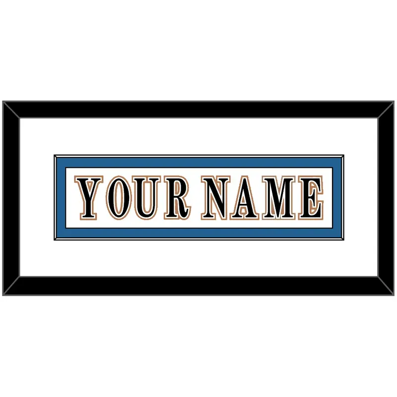 Washington Nameplate - Home White (1995-2007) - Single Mat 1