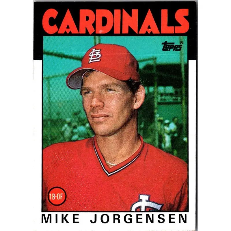 1986 Topps Mike Jorgensen #422