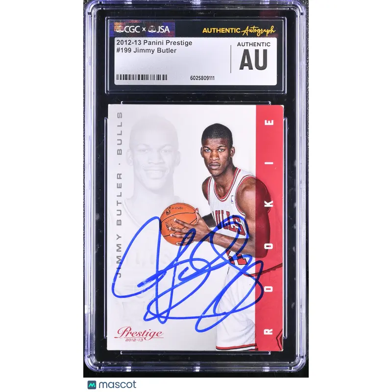 2012-13 Panini Prestige #199 Jimmy Butler signed card CGC