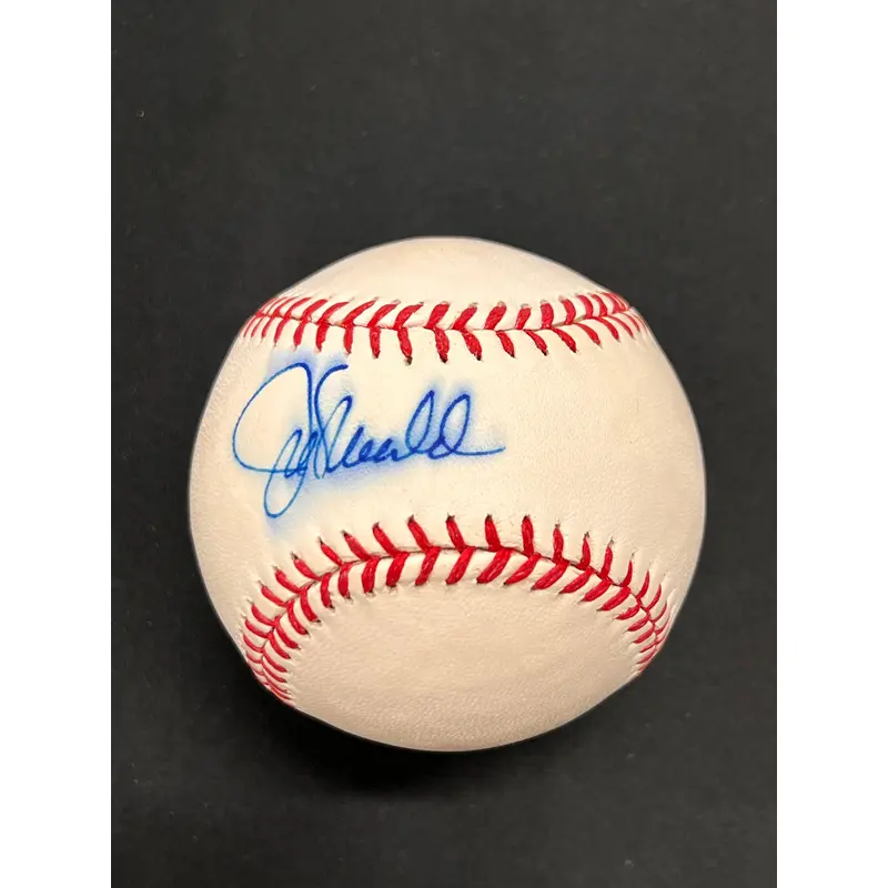 Joe Maddon signed Rawlings baseball PSA/DNA autographed ball