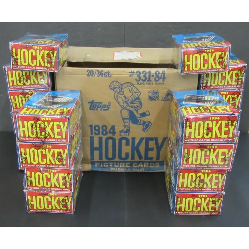 1984/85 Topps Hockey Unopened Case (20 Box) (BBCE)