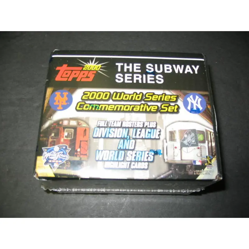 2000 Topps Baseball The Subway Series Factory Set