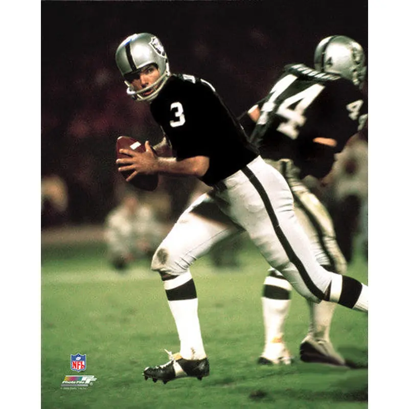 Daryle Lamonica "Drop Back" (c.1969) Oakland Raiders Premium Poster Print - Photofile Inc.