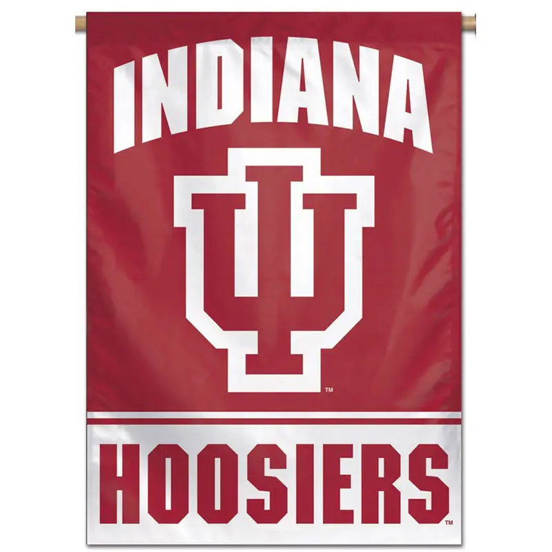 Indiana Hoosiers Official NCAA Team Logo Premium 28x40 Wall Banner - Wincraft Inc.