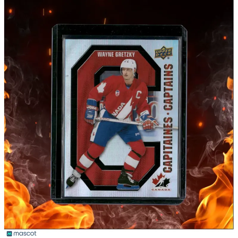 2021-22 Upper Deck Tim Hortons Wayne Gretzky Canada's Captains #CC-15