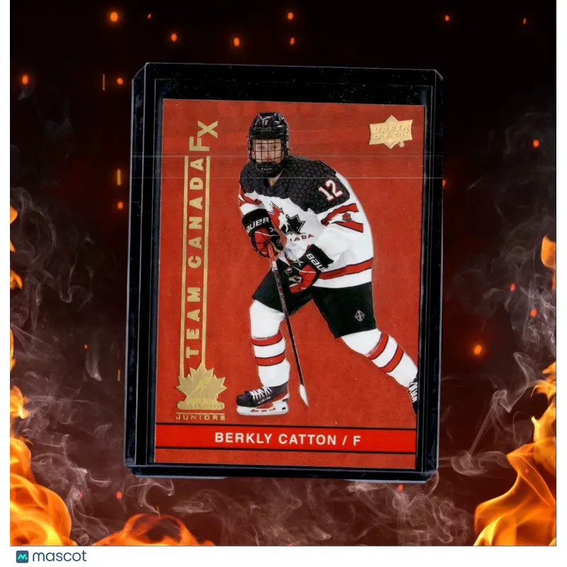 2023-24 Upper Deck Team Canada Juniors Berkly Catton #357