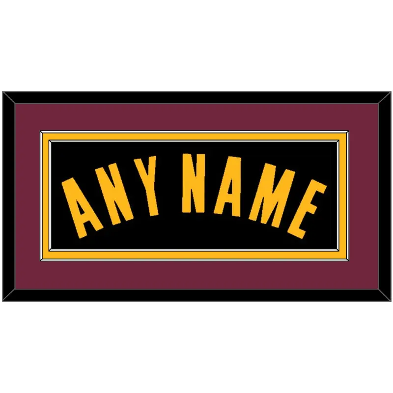 Cleveland Name - Black Pride (2015-2017) - Double Mat 4