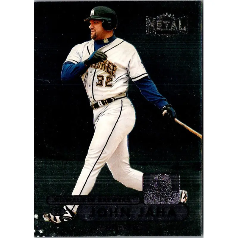 1998 Metal Universe John Jaha #141
