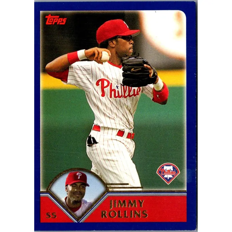 2003 Topps Home Team Advantage Jimmy Rollins #3