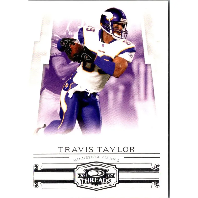 2007 Donruss Threads Travis Taylor #100