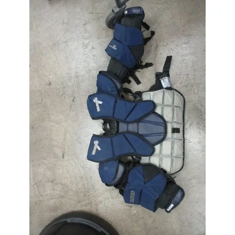 Used Vaughn Legacy 6000 Hockey Goalie Chest/Arm Protector Size Small - Has Wear