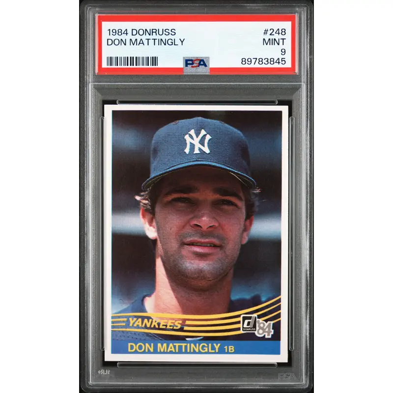 Don Mattingly 1984 Donruss #248 PSA 9 Mint