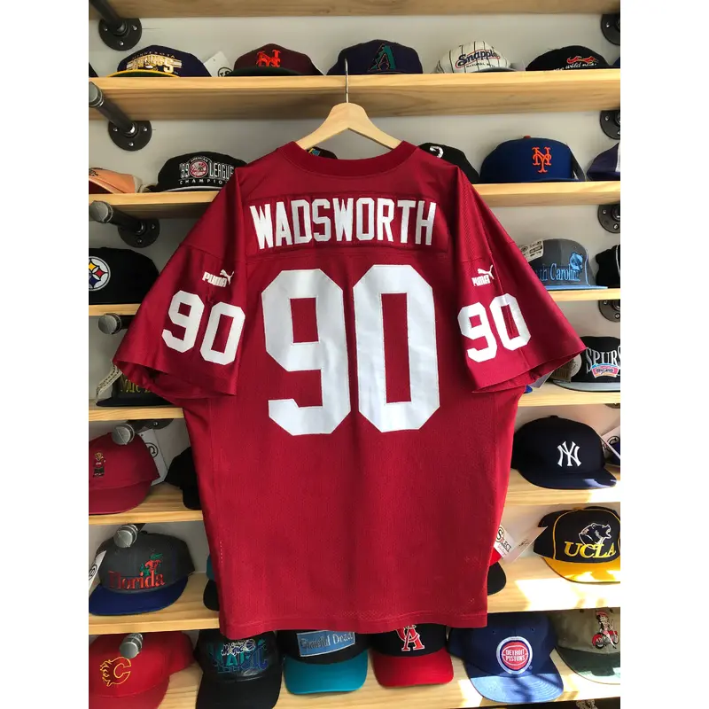 Vintage Puma Arizona Cardinals Andre Wadsworth Authentic Jersey Size 52