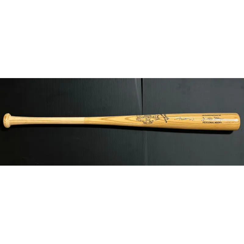 Willie Mays signed Bat PSA/DNA autographed Giants