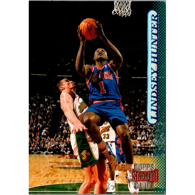 1996 Stadium Club Lindsey Hunter #50