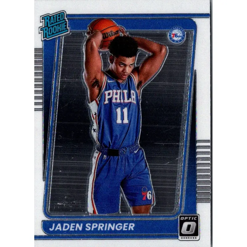 2021 Donruss Optic Blue Jaden Springer #197