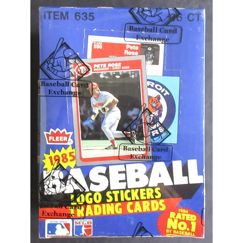 1985 Fleer Baseball Unopened Wax Box (BBCE)