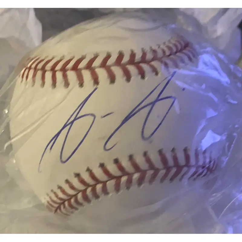 Aristides Aquino Cincinnati Reds Autographed Baseball