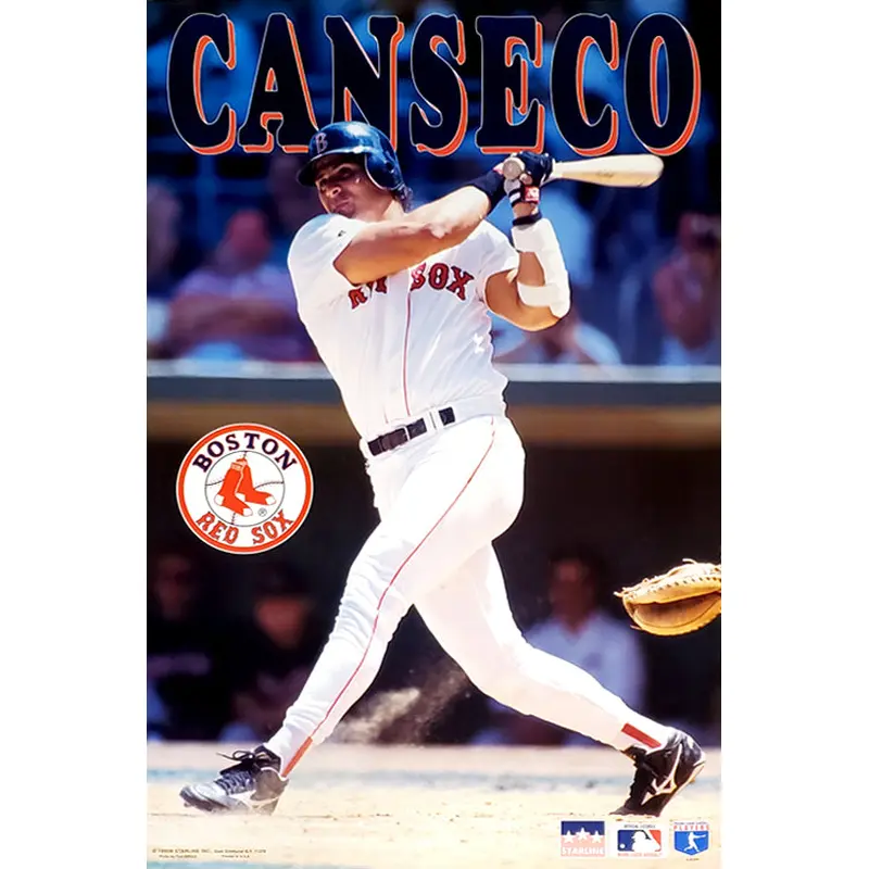 Jose Canseco "Blast" Boston Red Sox MLB Action Poster- Starline 1995