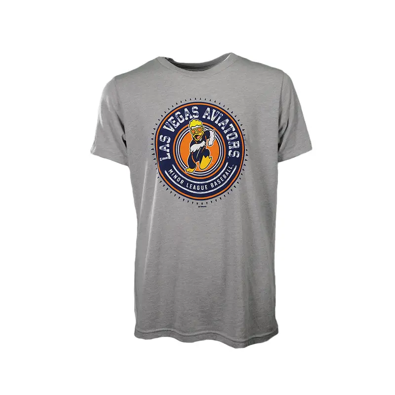 Kids' Bella + Canvas Spruce LVA MiLB Circle Gray Short Sleeve T-Shirt